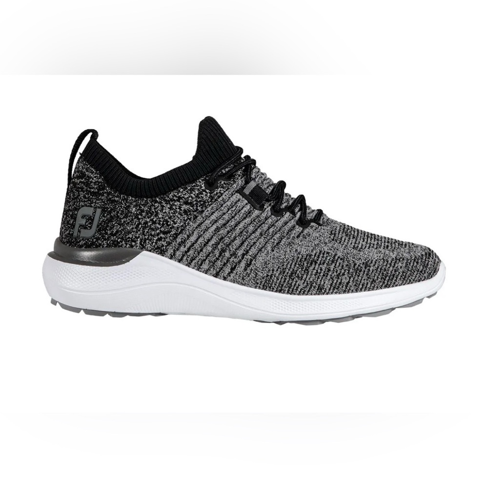 FootJoy Women’s Flex XP Spikeless Golf Shoes-Black/White-Size 8.5 NIB⛳️